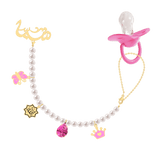 Baby Name Brooch Pacifier Holder