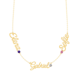 Multiple Names Necklace