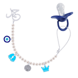 Baby Name Brooch Pacifier Holder