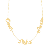 Multiple Names Necklace
