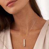 Cubic Bar Women's Necklace