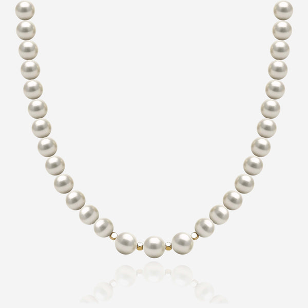 Freshwater Pearl Gold 18K Necklace