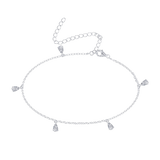 Diamond Droplet Anklet