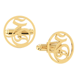 Arabic Initials Cuff Links