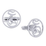 Arabic Initials Cuff Links