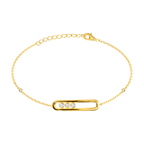 Dancing Diamonds Bracelet