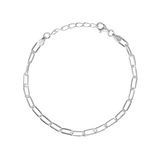 Paper Clip Chain Bracelet