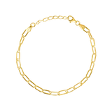 Paper Clip Chain Bracelet