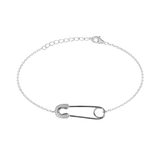 Safety Pin Bracelet