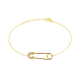 Safety Pin Bracelet