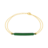 Bling Bling Plaque Bracelet