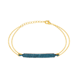 Bling Bling Plaque Bracelet