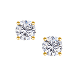 Round Diamond Studs