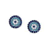 Evil Eye Round Studs