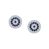 Evil Eye Round Studs