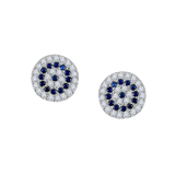 Evil Eye Round Studs