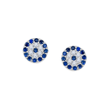 Mini Evil Eye Round Studs