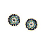 Evil Eye Round Studs