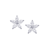 Mini Flower Diamond Studs