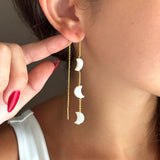 Moon Shell Earrings