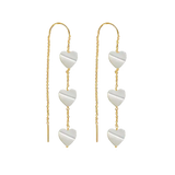 Heart Shell Earrings