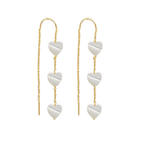 Heart Shell Earrings