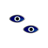 Marquise Evil Eye Enamel Studs