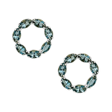 Sunset Aquamarine Earrings