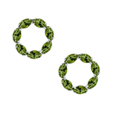 Sunset Peridot Earrings