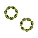 Sunset Peridot Earrings