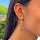 Milano Aqua Drop Earrings