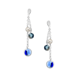 Milano Aqua Drop Earrings