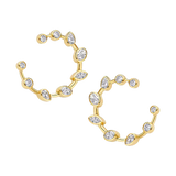 Orbit Diamond Hoops