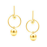 Boules Drop Earrings