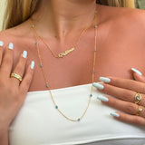 Mini Evil Eye Long Necklace