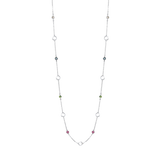 Milano Disco Colore Long Necklace