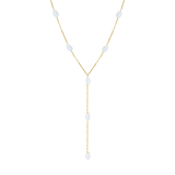 Drop Shell Long Necklace