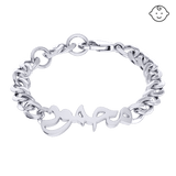 Baby Name Chain Bracelet