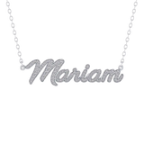 Custom Name Diamond Necklace