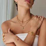 Signature Name Birthstone Necklace