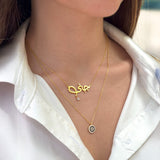 Solo Evil Eye Necklace