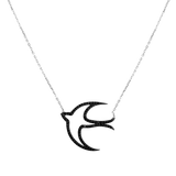Freedom Bird Diamond Necklace