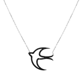 Freedom Bird Diamond Necklace
