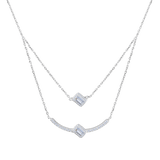 Glam Diamond Layer Necklace