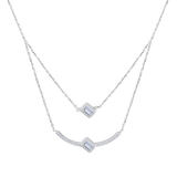 Glam Diamond Layer Necklace