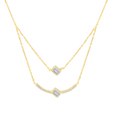 Glam Diamond Layer Necklace