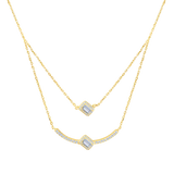 Glam Diamond Layer Necklace