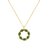 Sunset Peridot Necklace
