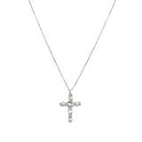 Cross Marquise Diamond Necklace