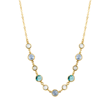 Milano Grande Aqua Necklace
